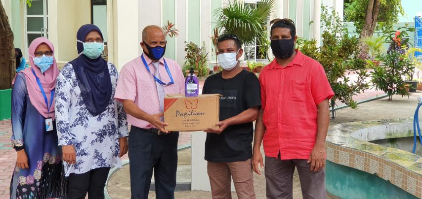 ބ. އަތޮޅު ތައުލީމީ މަރުކަޒަށް ހޭސްޑް ވޮޝް ހަދިޔާކޮށްފި