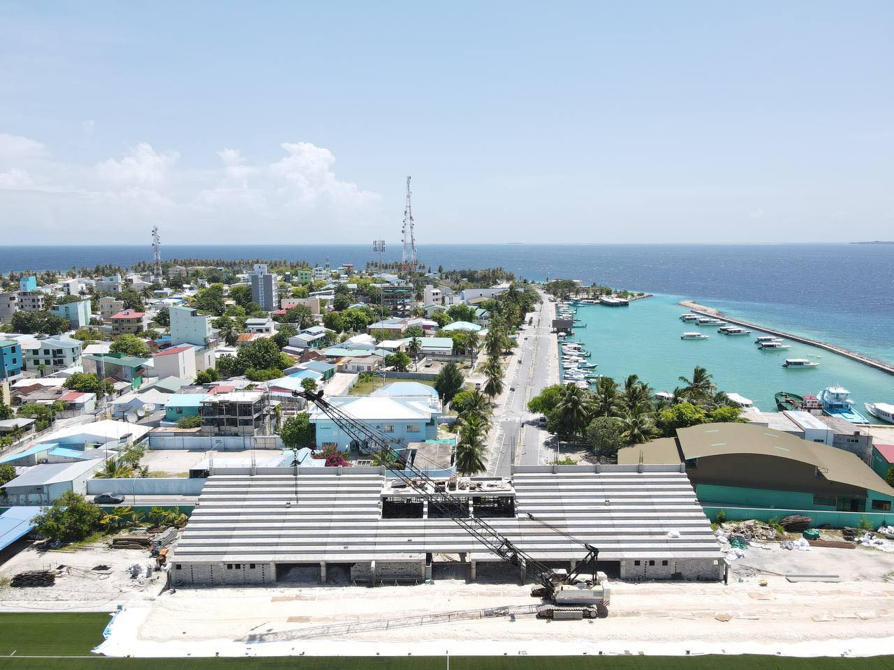 އޭދަފުށީ ޓާފް ދަނޑުގެ ރޮސްޓްރަމް އާއި ސިޑިބަރީގެ ބޮޑުބައެއް ނިންމާލައިފި