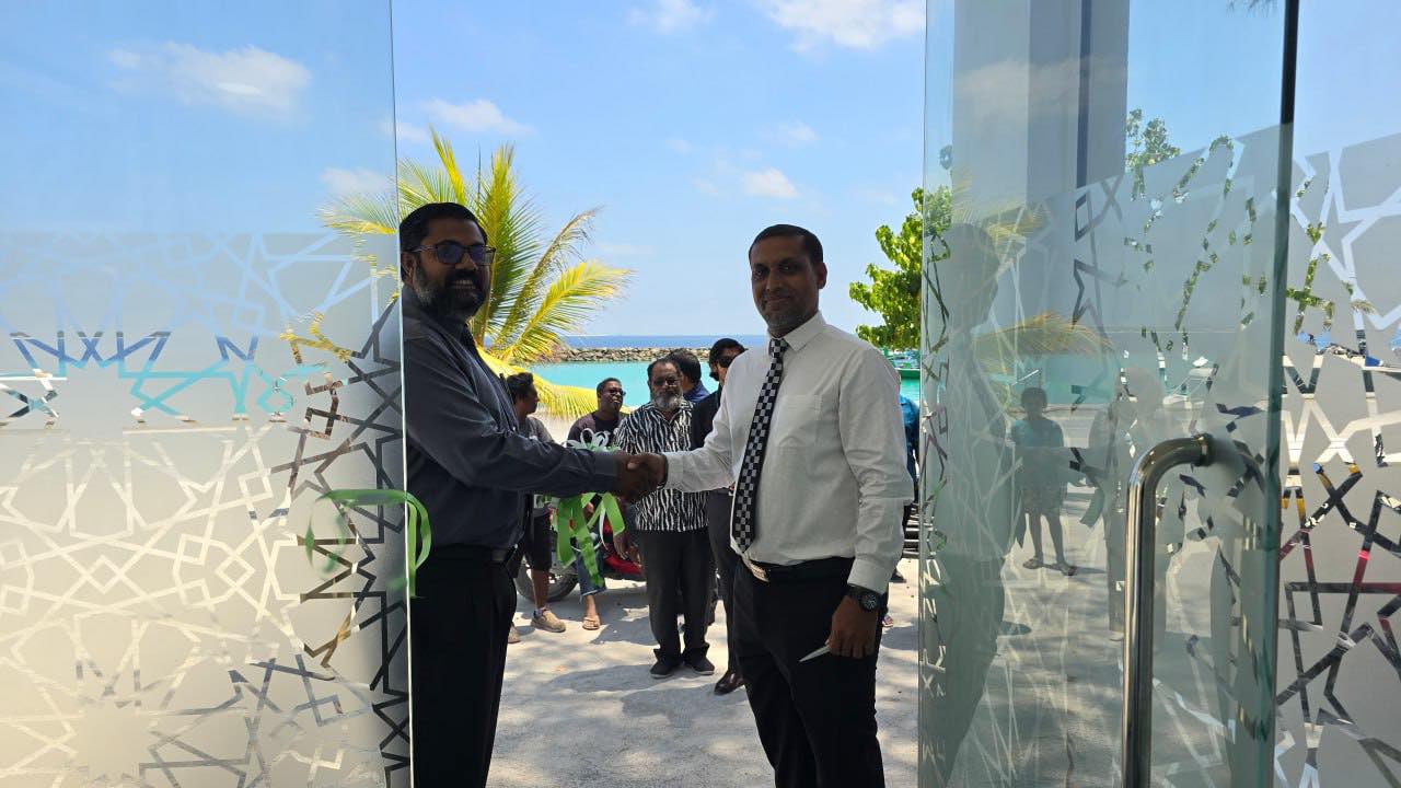 ދަރަވަންދޫގައި އެމްއައިބީގެ އޭޓީއެމް ބަހައްޓައިފި