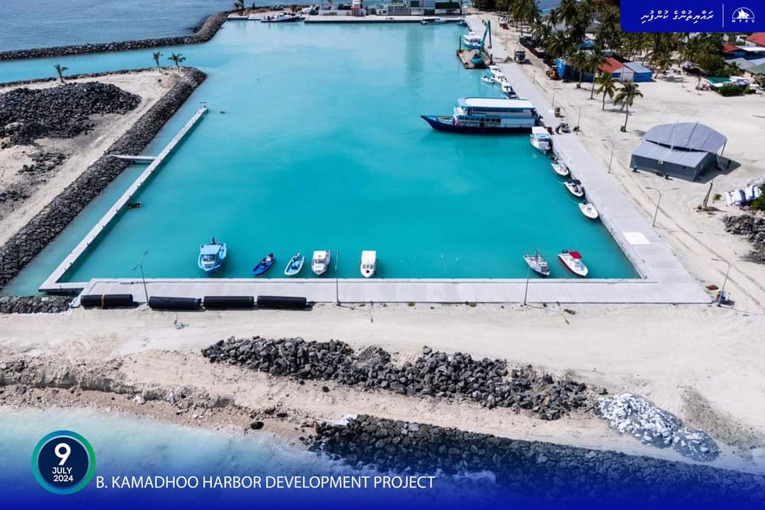 ކަމަދޫ ބަނދަރުގެ މަސައްކަތް ނިމުމަކާ ގާތަށް