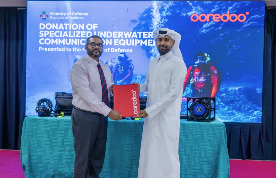 އުރީދޫން އެމްއެންޑީއެފް އަށް ޑައިވިން އިކުއިޕްމަންޓް ހަދިޔާކޮށްފި