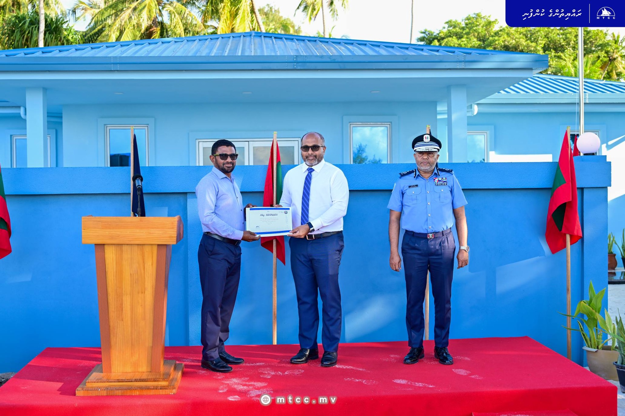 މާޅޮހު ޕޮލިސް ސްޓޭޝަނުގެ އާ އިމާރާތް ހުޅުވައިފި